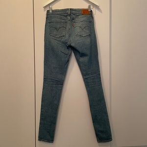Jeans - Blue - Levis 711 Skinny